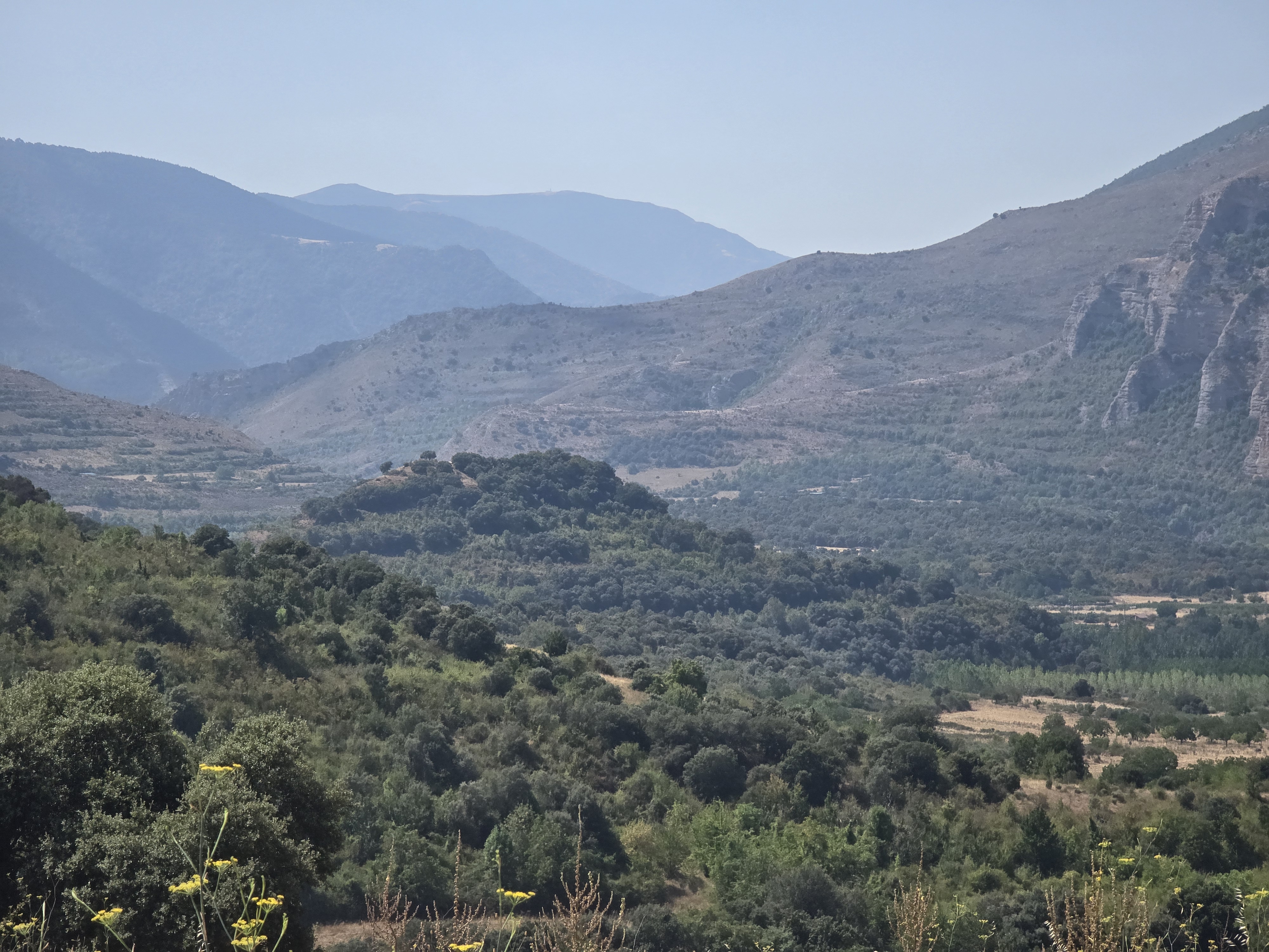 Mesa del Castillo desde Pedroso